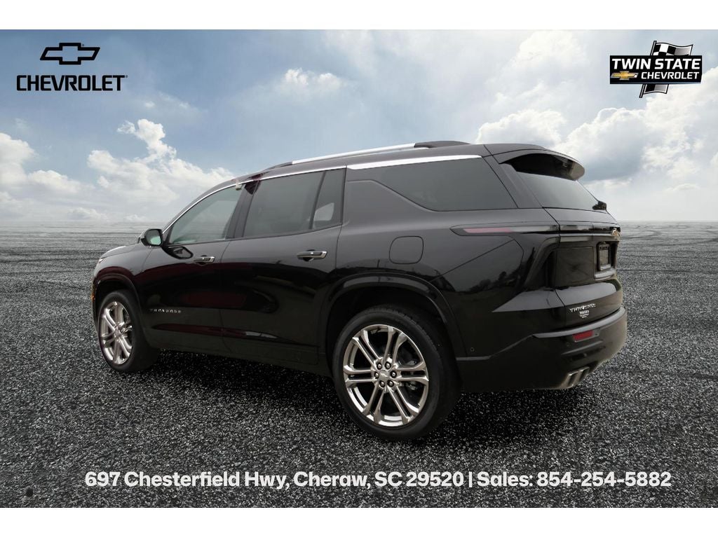 2026 Chevrolet Traverse — rear three-quarter view
